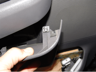 Where is the door ajar sensor on a ford explorer