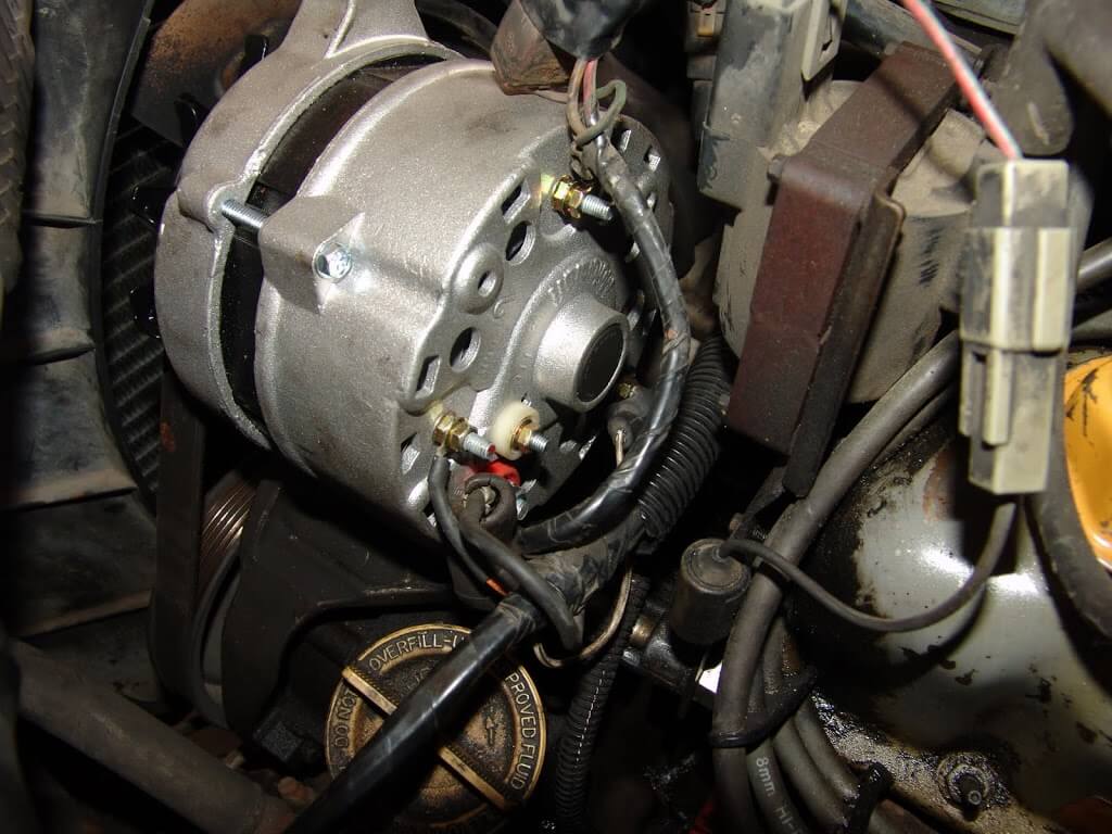 Sparky's Answers - 1989 Ford Crown Victoria, No Charge ... 1989 ford ranger alternator wiring diagram 