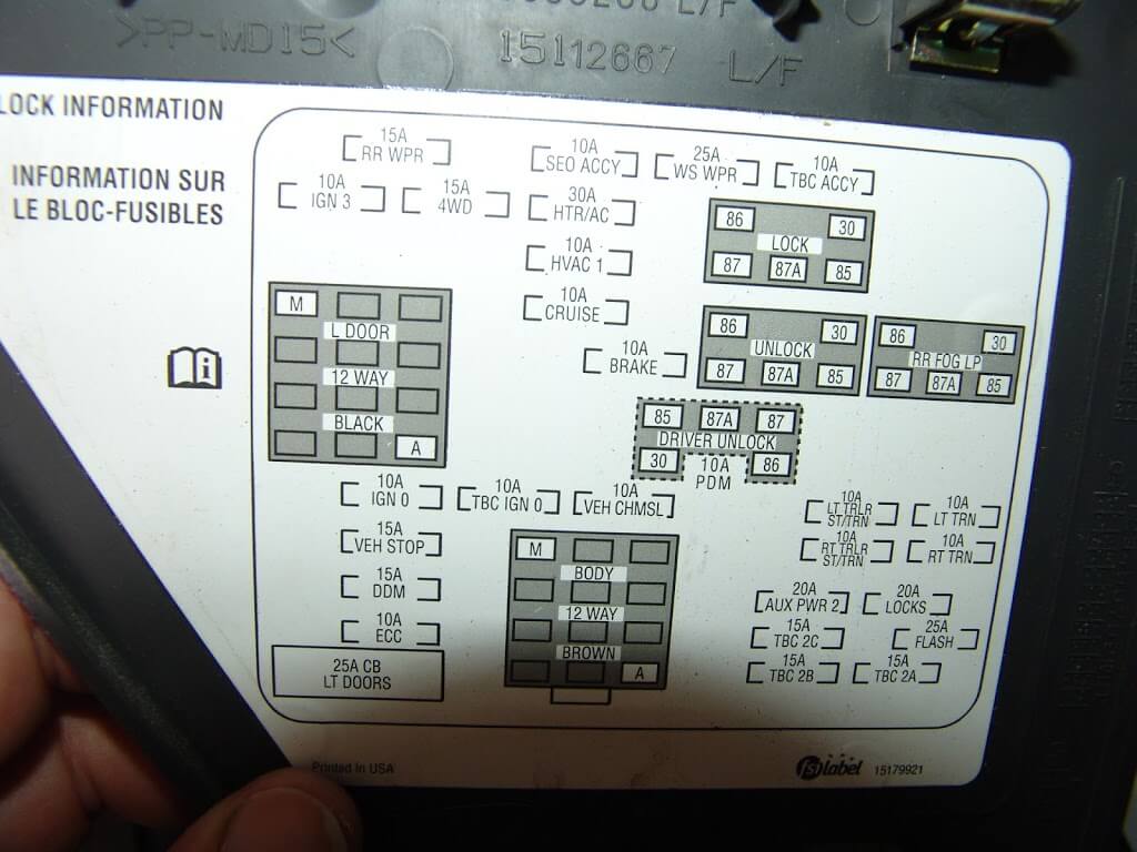 Sparkys Answers - 2005 Chevrolet Silverado - Adding Cruise ... 2007 chevy express fuse box 